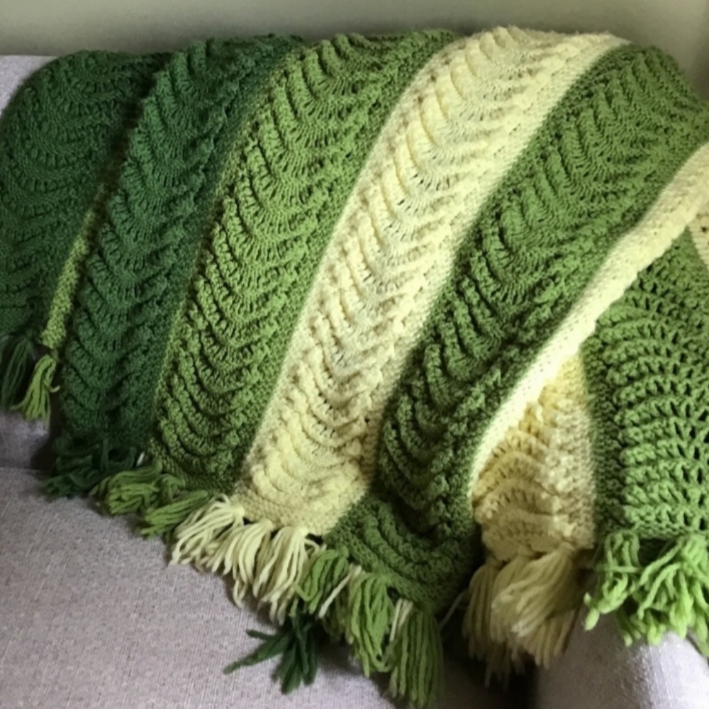 Handmade Crochet throw/blanket